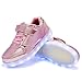 CIOR Kids Boy and Girl's 11 Color LED Sneakers Light Up Flashing Shoes,103,L06,31