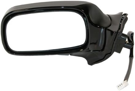 Partomotive For 00-05 Toyota Celica Power Smooth Black Rear View Mirror Left Driver NEW LH