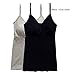 BabyPreg Women Maternity Nursing Tank Breastfeeding Top with Insert Bra Pad