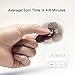 SPARIN 2017 Fidget Spinner Toy, EDC Focus Hand Spinner Toy Spins 4-6 Minutes with Hybrid Ceramic Bearing Ultra Durable, Made for Stress Reduce - Black with Rainbow Sides