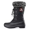 mysoft-Womens-Snow-Boots-Warm-Faux-Fur-Lined-Mid-Calf-Winter-Boots
