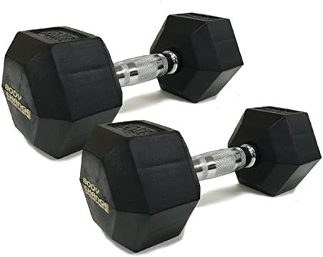 Body Change 2個セット ラバー 激安通販ショッピング Hex ダンベル 10kg 2個 鉄アレー カラーアレー ブラック Black アレイ