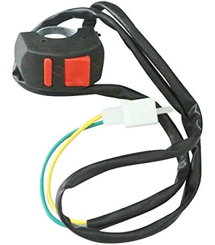 Kill Switch For Mini Bike 7/8\" Handlebar On-Off Kill Start Switch 12V For 50cc 70cc 90cc 110cc 125cc Scooter ATV Dirt Pit Bike Motorcycle Chinese Taotao Baja Sunl Roketa Honda XR50 CRF50