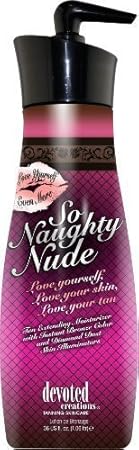 2012 Devoted Creations So Naughty Nude Tan Extending Moisturizer - 36 oz. by Devoted Creations Moisturizer