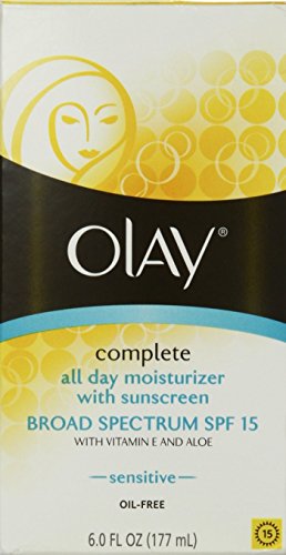 OLAY Complete All Day Moisturizer SPF 15, Sensitive Skin 6 oz