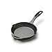Barebones 8-Inch Cast Iron Skillet - Non Stick Frying Pans - Camping Skillet