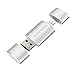 iPhone iPad Flash Drive 64GB, Lightning to USB 3.0 RAVPower External Memory Stick Storage for iOS iPod Mac Windows PC [Upgraded Version]