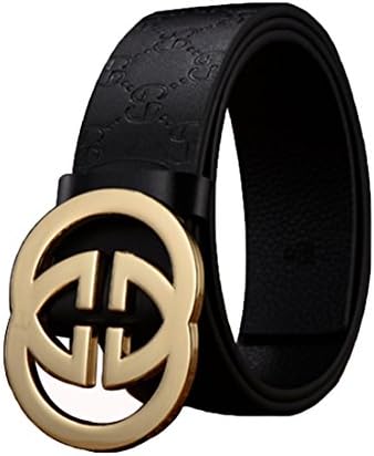 Fashion Men Buckle Women reversible Leather Casual Belt