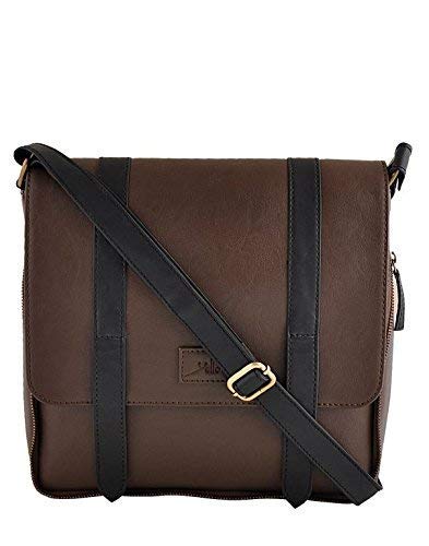 Yelloe Womens Messenger Bag (Brown)
