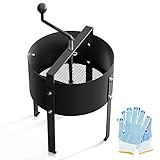 dootiva Rotary Soil Sifter Compost Sieve Garden