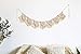 Mkono Macrame Woven Wall Hanging Fringe Garland Banner Bohemian Wall Decor Woven Home Decoration for Apartment Bedroom Living Room Gallery Baby Nursery, 7.5