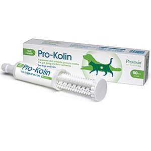 Pro-Kolin-for-Dogs-and-Cats-Probiotic-Paste-and-Syringe-60ml Protexin pet health Pro-Kolin for Dogs and Cats Probiotic Paste and Syringe, 60ml