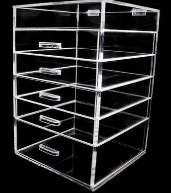 Clear Acrylic Makeup Storage Drawers Uk Saubhaya Makeup