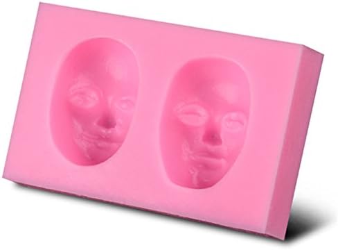 Mask Face Shaped Food Grade Silicone Mold by uGen! Soap Ice Cake Mold. Sugarcraft Chocolate Candy Fondant Press Cake Tool. Get a nice Kitchen Cooking Bakeware Decorating Tool!