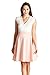 LaClef Sleeveless Surplice V Neck Color Block Printed Maternity Nursing Skater Dress