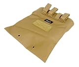 Lancer Tactical CA-341 Large Foldable Dump Tactical Airsoft Storage Pouch (Tan)