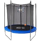 Bluerise 6FT Trampoline for Kids Outdoor Small Toddler Trampoline with Enclosure Net Basketball Hoop for Trampoline Safety Little Tikes Trampoline