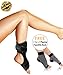 Vriksasana Plantar Fasciitis Dorsal Night Splint for Men & Women | Treatment for Heel Pain, Drop Foot and Achilles Tendonitis | Bonus Compression Socks/Foot Sleeves with Arch Support (S/M)