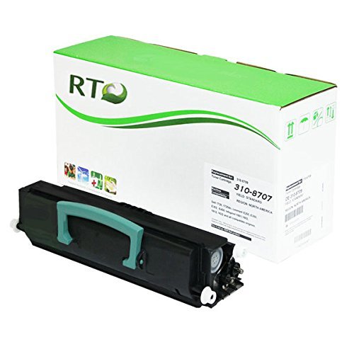 Renewable Toner Dell 1720 Compatible Cartridge Replacement for Dell 310-8707 1720, 1720dn (Black)