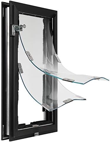 Hale Pet Door Door Model Tall Large Dark Bronze Double Flap Amazon Com Au Pet Supplies