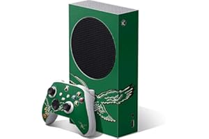 Skinit Decal Gaming Skin Compatible with Xbox Series S Bundle - Officially Licensed NFL Philadelphia Eagles Retro Logo Design