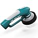 EVERTOP Car Polishing and Waxing Buffer, Waterproof Electronic Mini Cordless Handheld Auto Car Cleaning Brush Kit