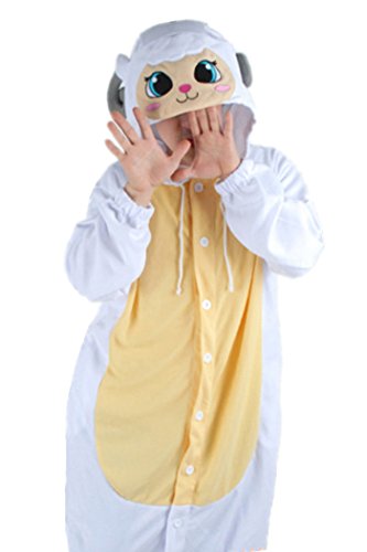 WOTOGOLD Animal Cosplay Costume Sheep Unisex Adult Pajamas