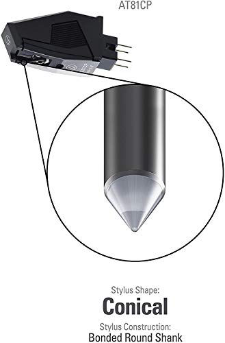 Cartridge and Stylus, needle for Technics SL B210, SL B30, SL B300, SL BD2, SL BD20D, SL BD20, SL BD21, SL BD22D