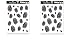 Beistle Fingerprints Peel N Place Sheet, 12 by 17-Inch, Black/White (2-Pack) primary