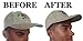 Shapers Image CapPro Baseball Crown Insert for Low Profile Fitted, Dad Caps and Snapback (3 Count, Black)
