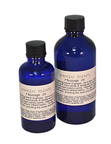 Bimble Aromatherapy Smokin' Joints Warming Massage Oil 100ml