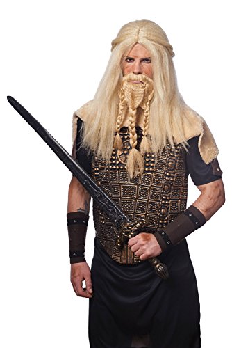 Costume Culture Men's Viking Wig and Beard Set