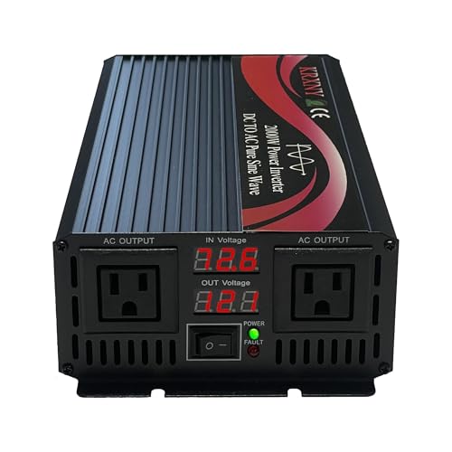 KRXNY 2000W Pure Sine Wave Inverter