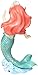 Enesco Disney Showcase Little Princess Ariel from “The Little Mermaid” Stone Resin Figurine