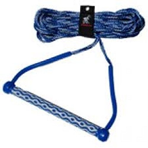 AIRHEAD Wakeboard Rope, 15″ EVA Handle, 3 section