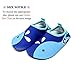 Giotto Kids Swim Water Shoes Quick Dry Non-Slip for Boys & Girls, Blue, 22-23