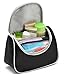 Magictodoor Make Up Bag Cosmetic Organizer Bag Train Case for Women Black