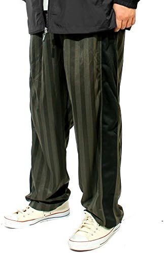 ジャージパンツ メンズ 大きいサイズ サイドライン ストレッチ スポーツ ランニングウエア トラックパンツ