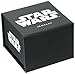 Star Wars Jewelry A Long Time Ago Black-Plated Men's Spinner Ring