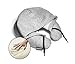 HoodiePillow Travel Pillow Gray - Featured on Shark Tank | Patented Design for Ultimate Comfort