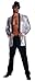 Rubie's Costume Deluxe Men's Sequin Jacket, Silver, Large
