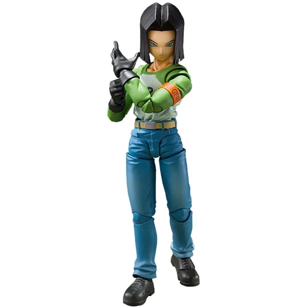 Figure Android 17 Saga de la Batalla entre Universos Dragon Ball Super 14 cm