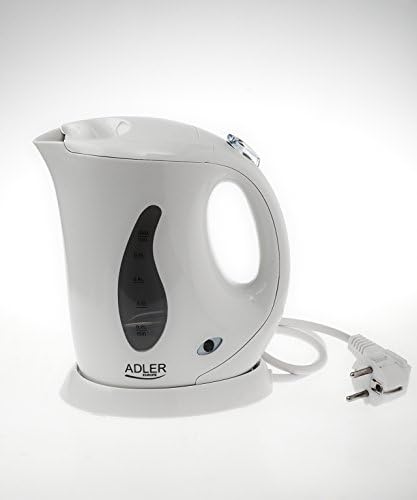 Adler HKK00186 AD 02 Bouilloire électrique, 760 W, 0.6 liters, Blanc - Cuisine A Vivre Adler HKK00186 AD 02 Bouilloire électrique, 760 W, 0.6 liters, Blanc