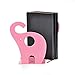1pair Pink Cute Elephant Nonskid Bookends Book Rack Book Organizer Bookend Art