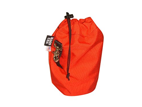 Rope Bag,Rescue Throw Rope Bag,Cordura Drop Bag Holds up to 65' Made in USA. (Red) - Thumbnail 5