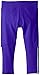adidas Little Girls' Performance Tight Legging, Dark Purple, 6X