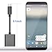 2 in 1 USB C 3.5mm Adapter, ICEYA Type C to 3.5mm Headphone Jack and Charging Adapter Compatible with Google Pixel 2/2XL/3/3XL Essential HTC U11 LG G6/V20 (Black)thumb 3