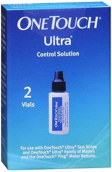 OneTouch Ultra FastTake Control Solution 2 Vials, Pack of 4
