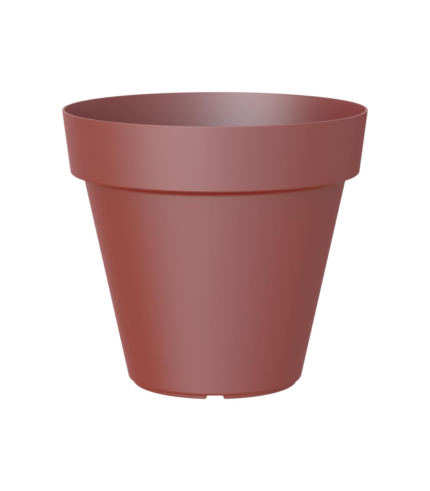 Artevasi Capri, Round plastic pot, 20cm, color: Dark Red