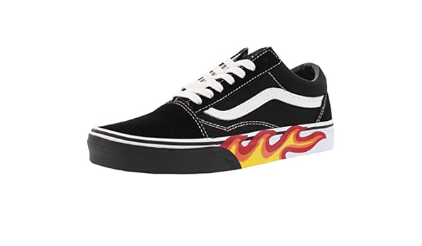 vans old skool flame amazon